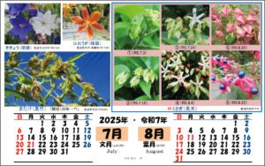 2025年カレンダー